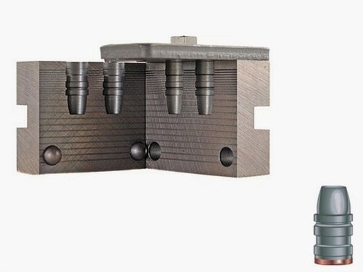 Stampo per fusione doppio RCBS .358 / 9,1 mm 158 gr / 10,2 g 38-158-SWC proiettili semi-wadcutter gas check .358