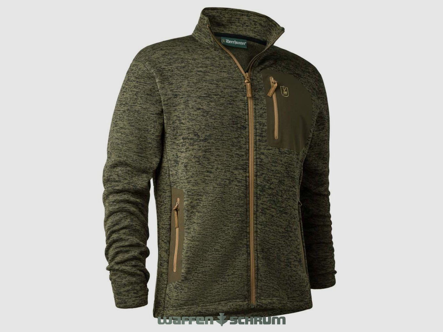 Deerhunter Fleecejacke Sarek Olive Night Melange