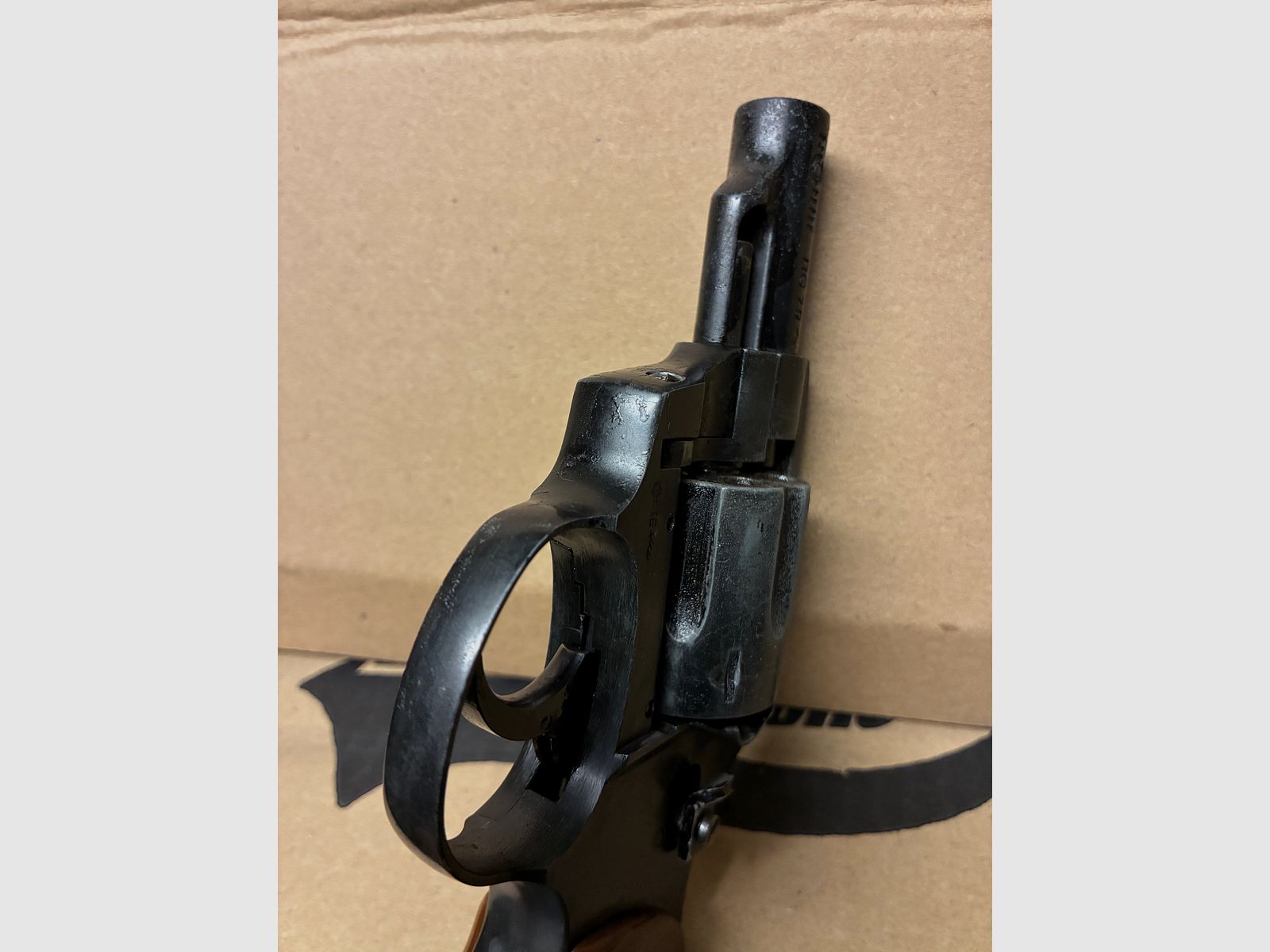 Röhm RG 79 9mm blank cartridge blank firing gas revolver gas pistol W. Germany PTB 341