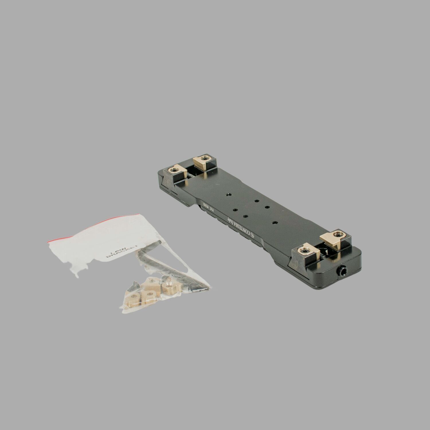 Rifledoc Picatinny Montageplatte für Flinte mit ventilierter Laufschiene