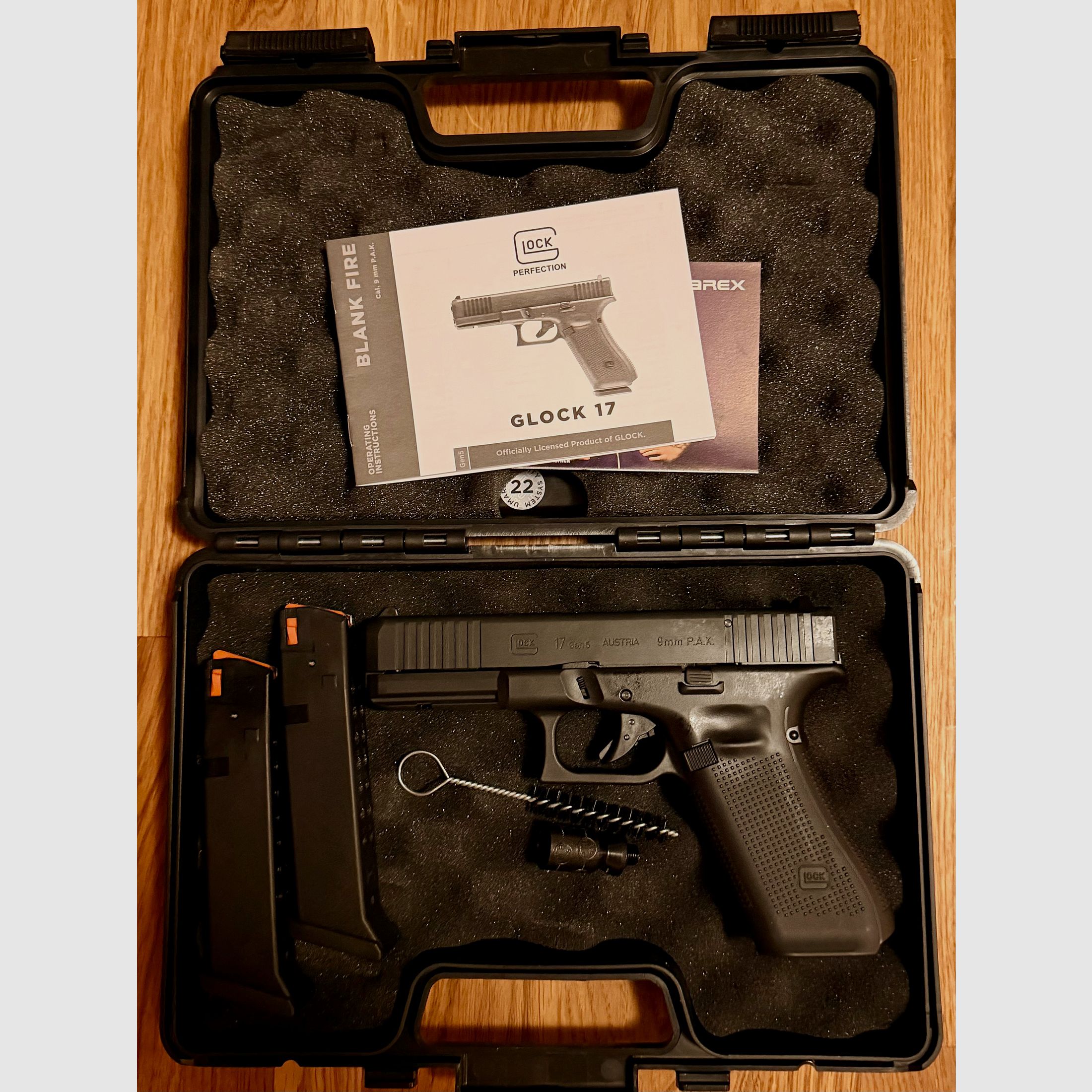 Umarex Glock Gen 5 blank firing pistol – PTB approved – excellent condition – legal from 18