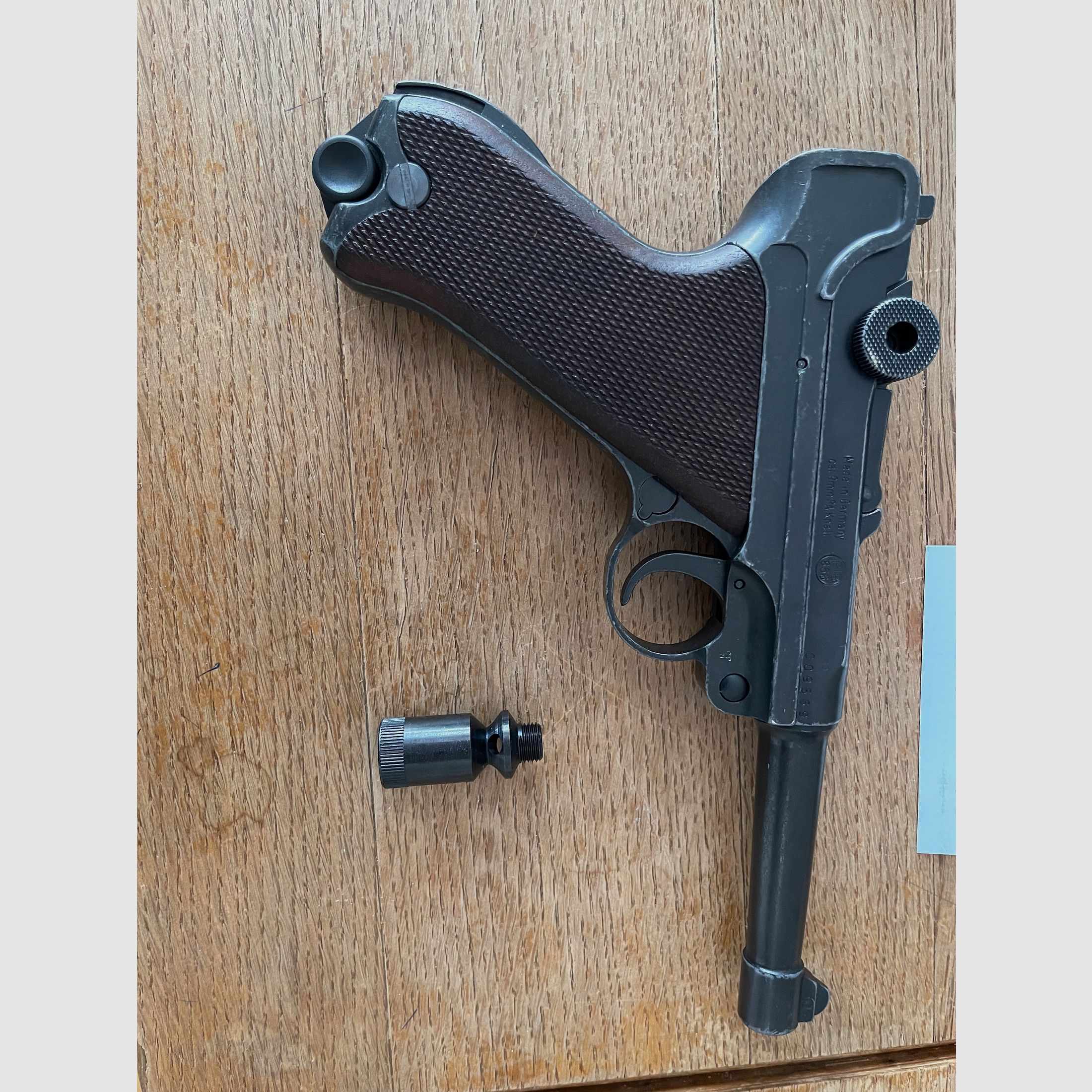 Modello ME P08 Calibro 9mm P. A. Knall di Cuno Melcher