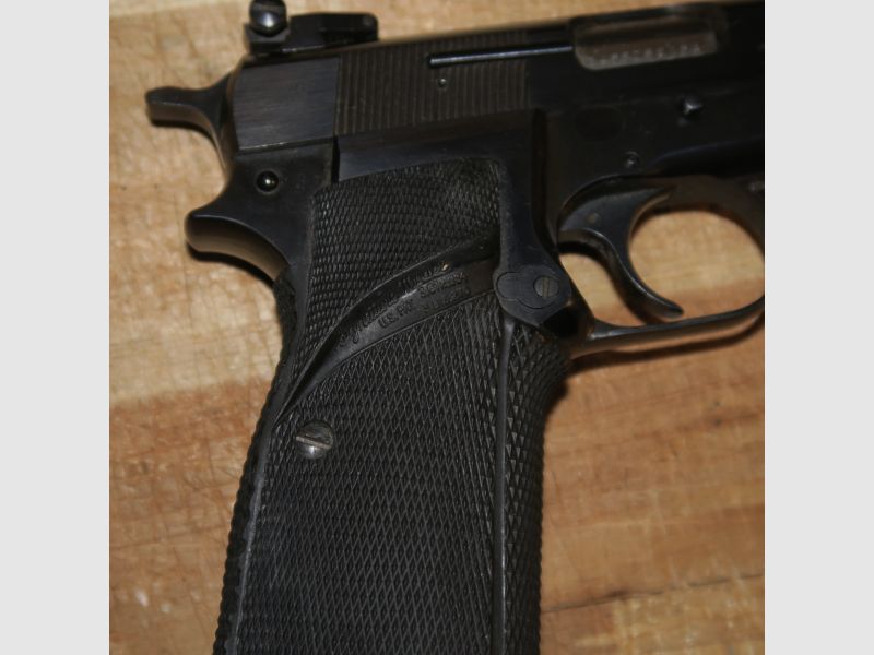 original FN BROWNING BELGIAN HI POWER HP Kal. 9mm PISTOLE "SIGNATURE MODEL" high-power colt sig