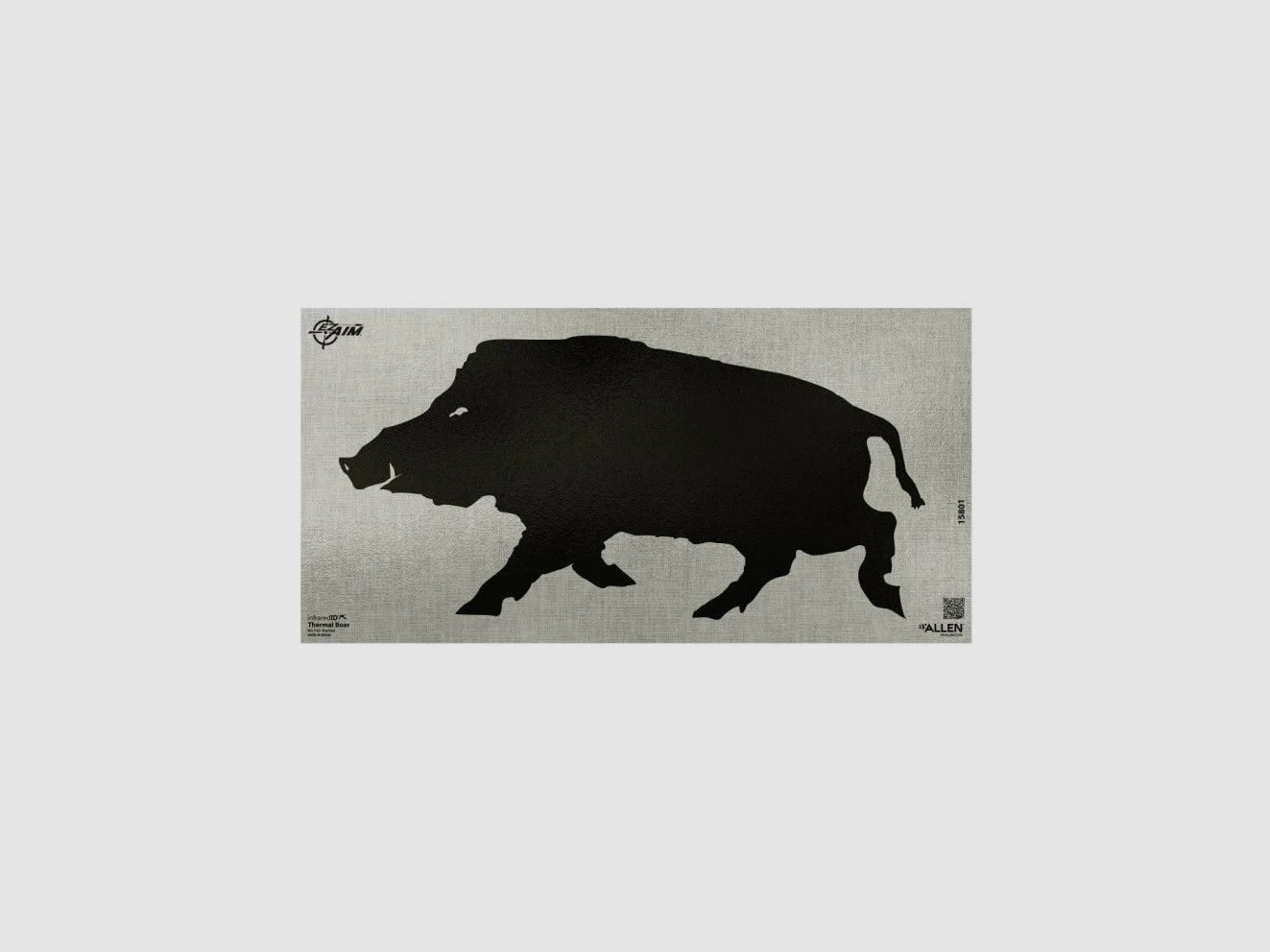 Wildschwein Ziel 61x30cm Allen