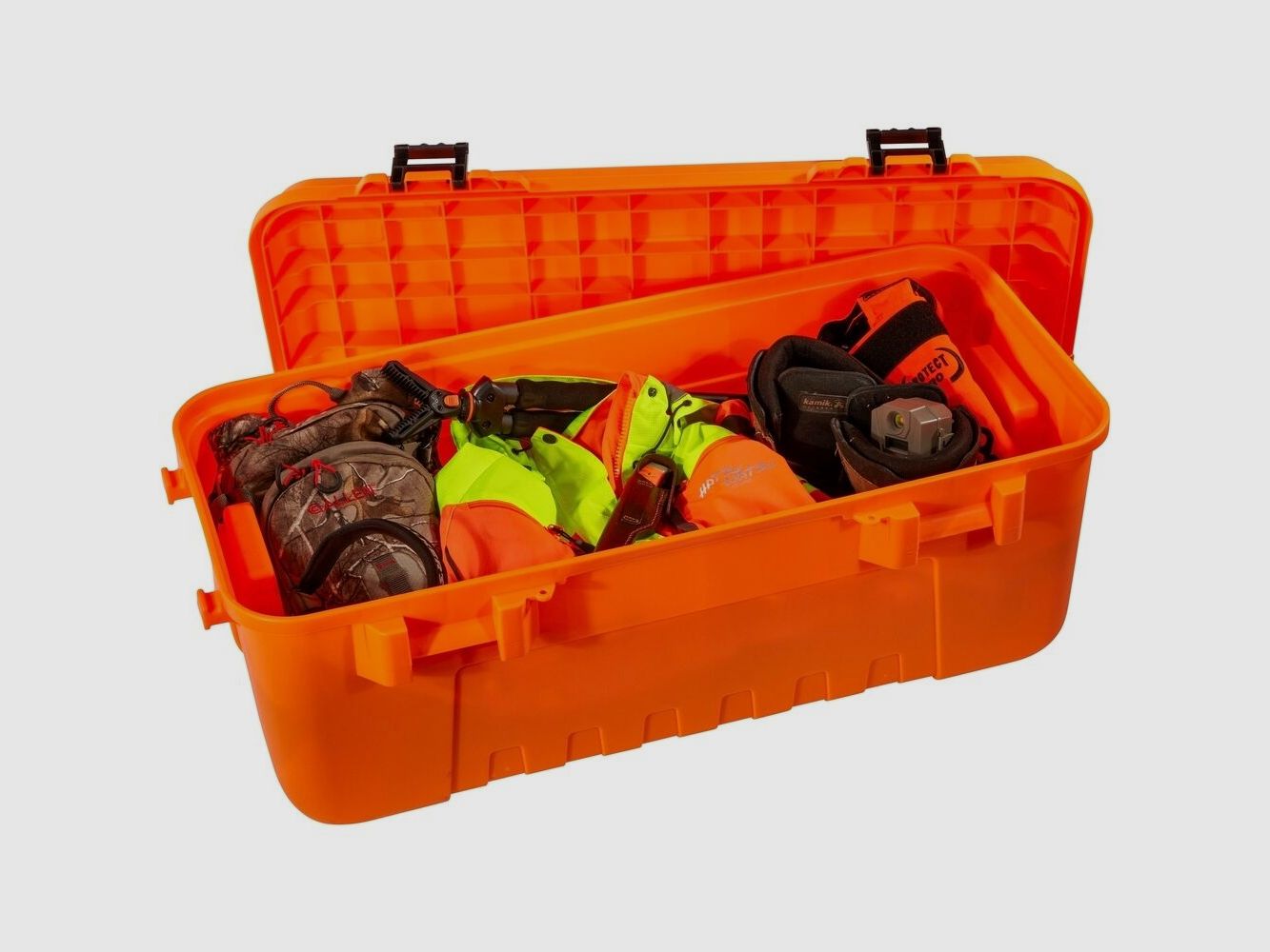 Plano Utensilienbox Sportsman Trunk Farbe Größe L (Maße 96x46x36 cm) - Orange