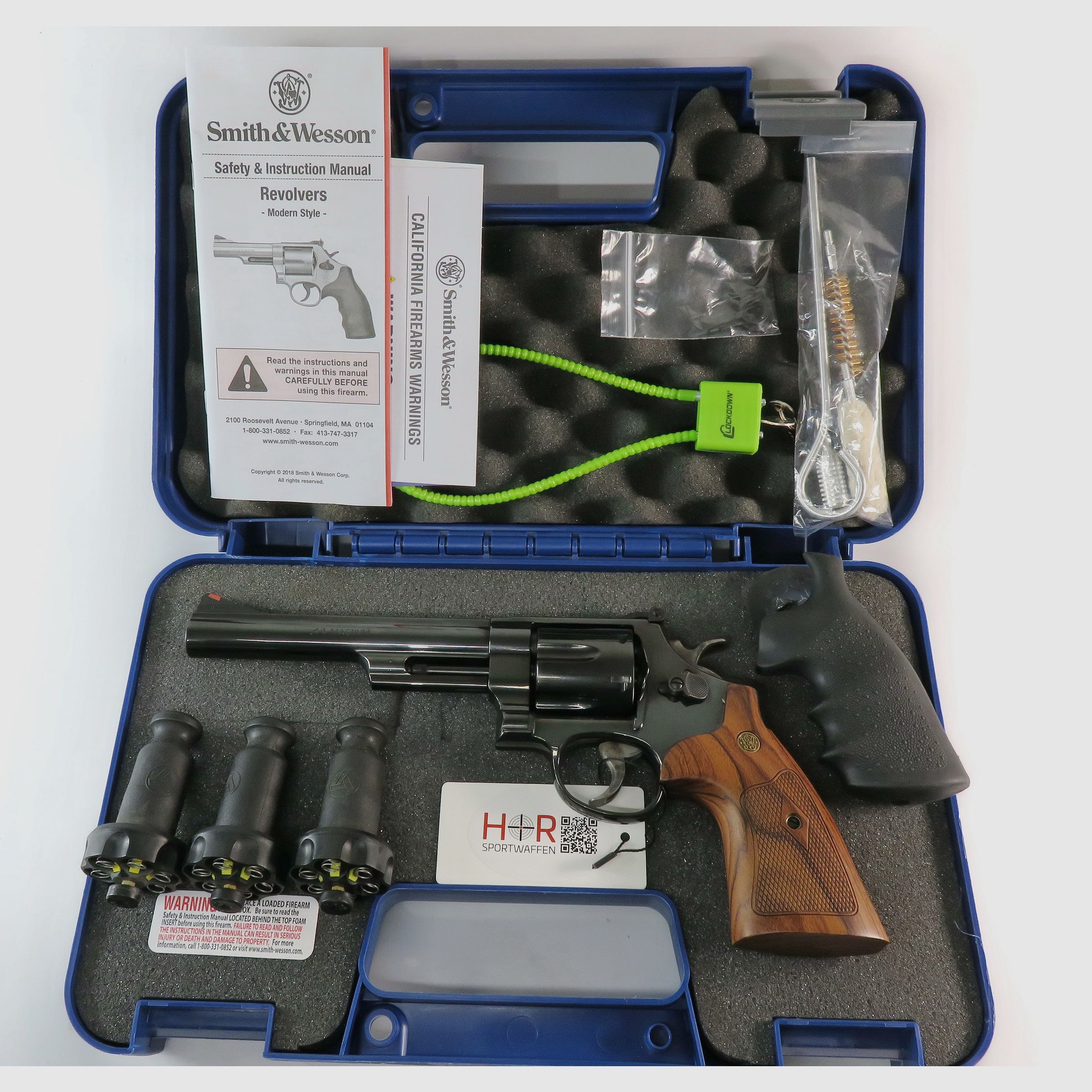 Smith & Wesson Model 29-10 | .44 Mag | 6,5 pollici | Come nuovo | Accessori