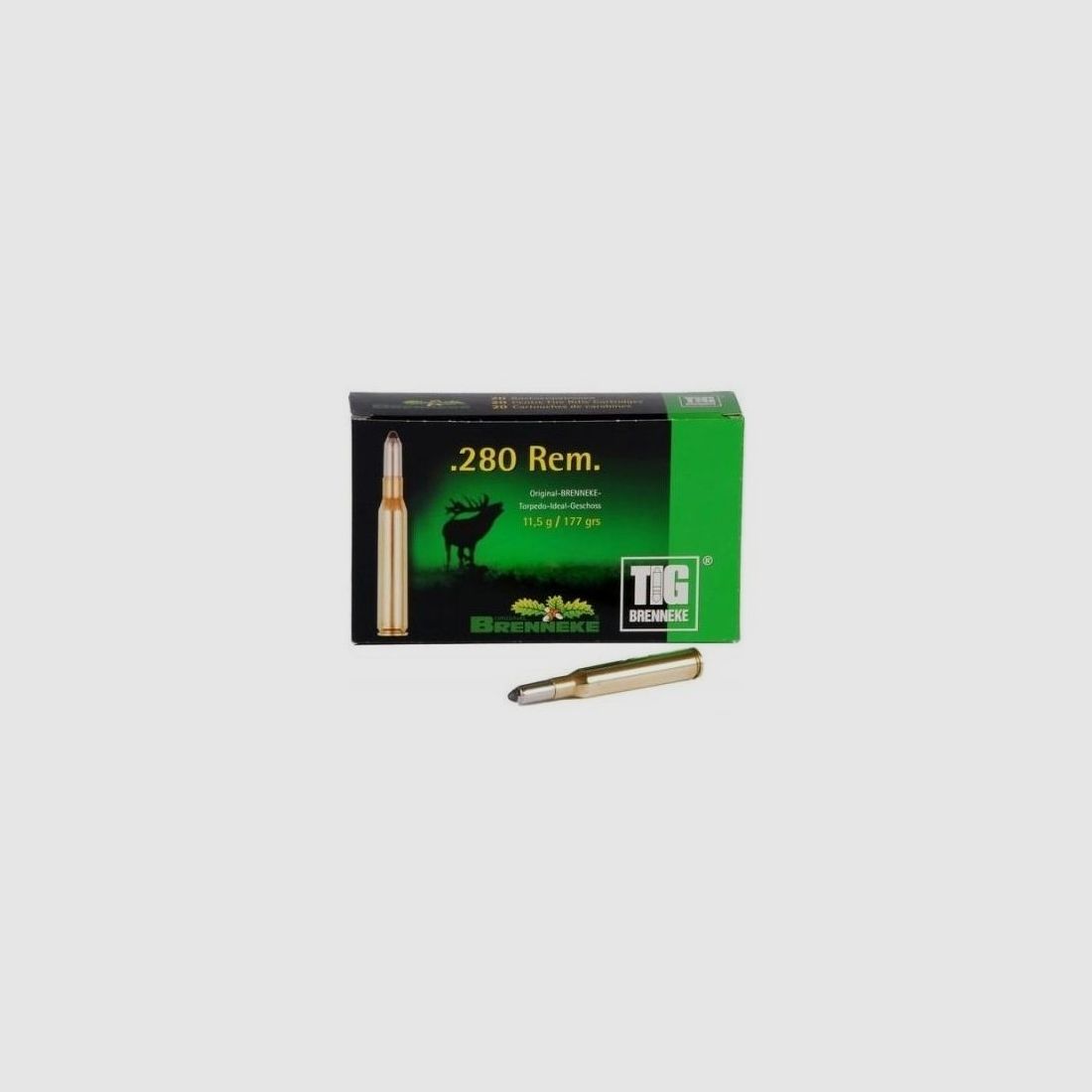 MUNITION BRENNEKE 280 REM TIG 177grs/11.5G, Bild 1 von 2