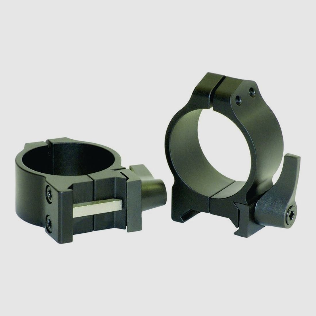 WARNE RINGS 30MM LOW WITH LEVER FOR WEAVER