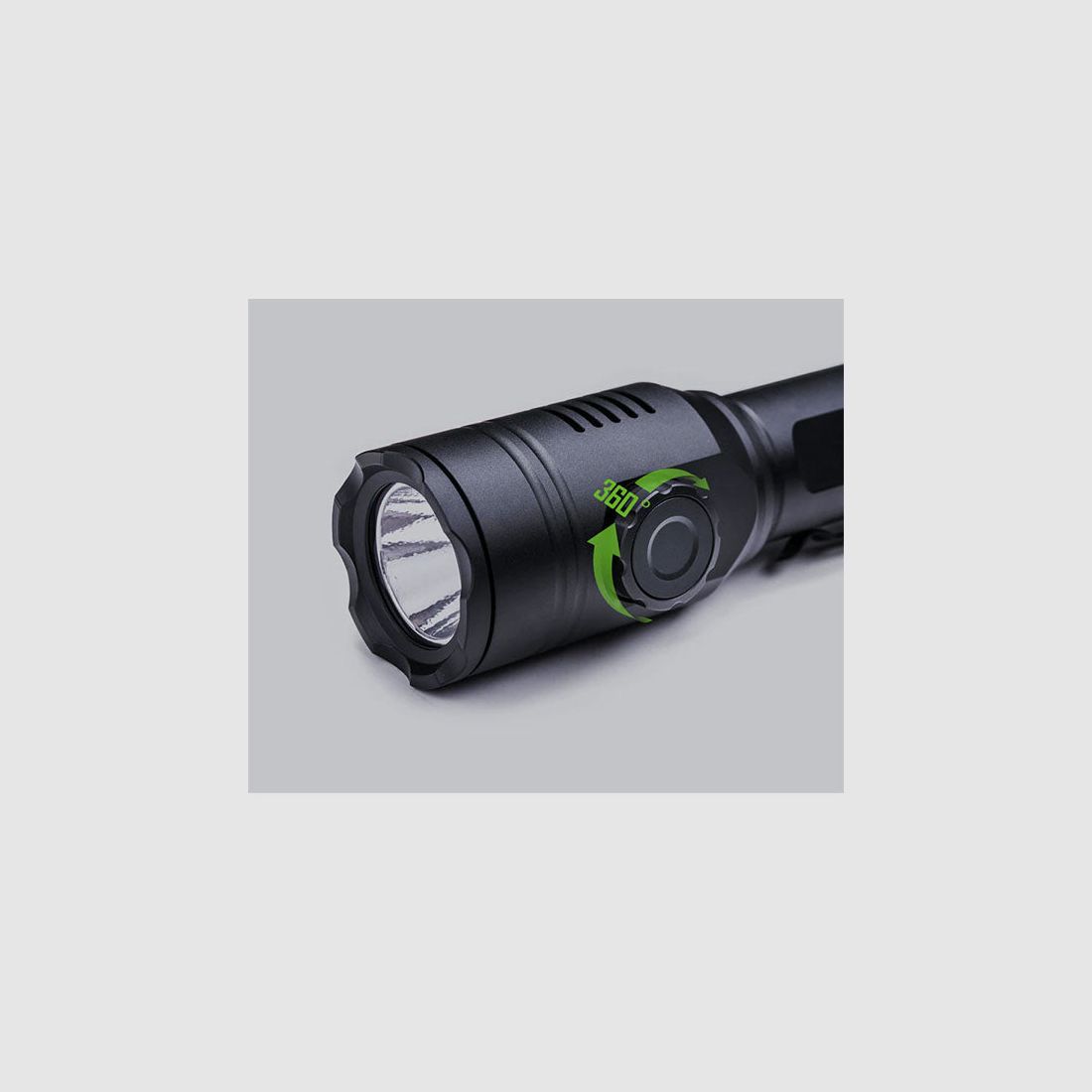LED-Taschenlampen Jagd-Set T53 SET, 760 Lumen, weiss/grün/rot (inkl. Akku), Bild 8 von 11
