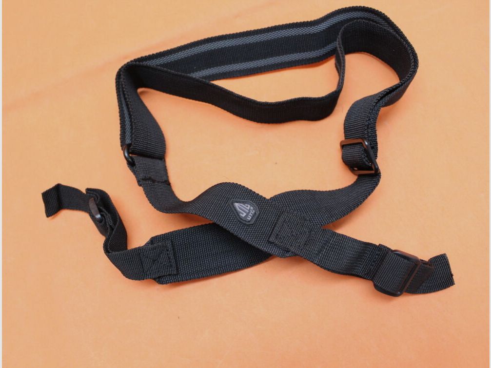 UTG - Leapers UTG Deluxe Universal Rifle Sling Black (PVC-GB605) Trageriemen b=1,5" rutschhemmend beschichtet, Bild 2 von 5