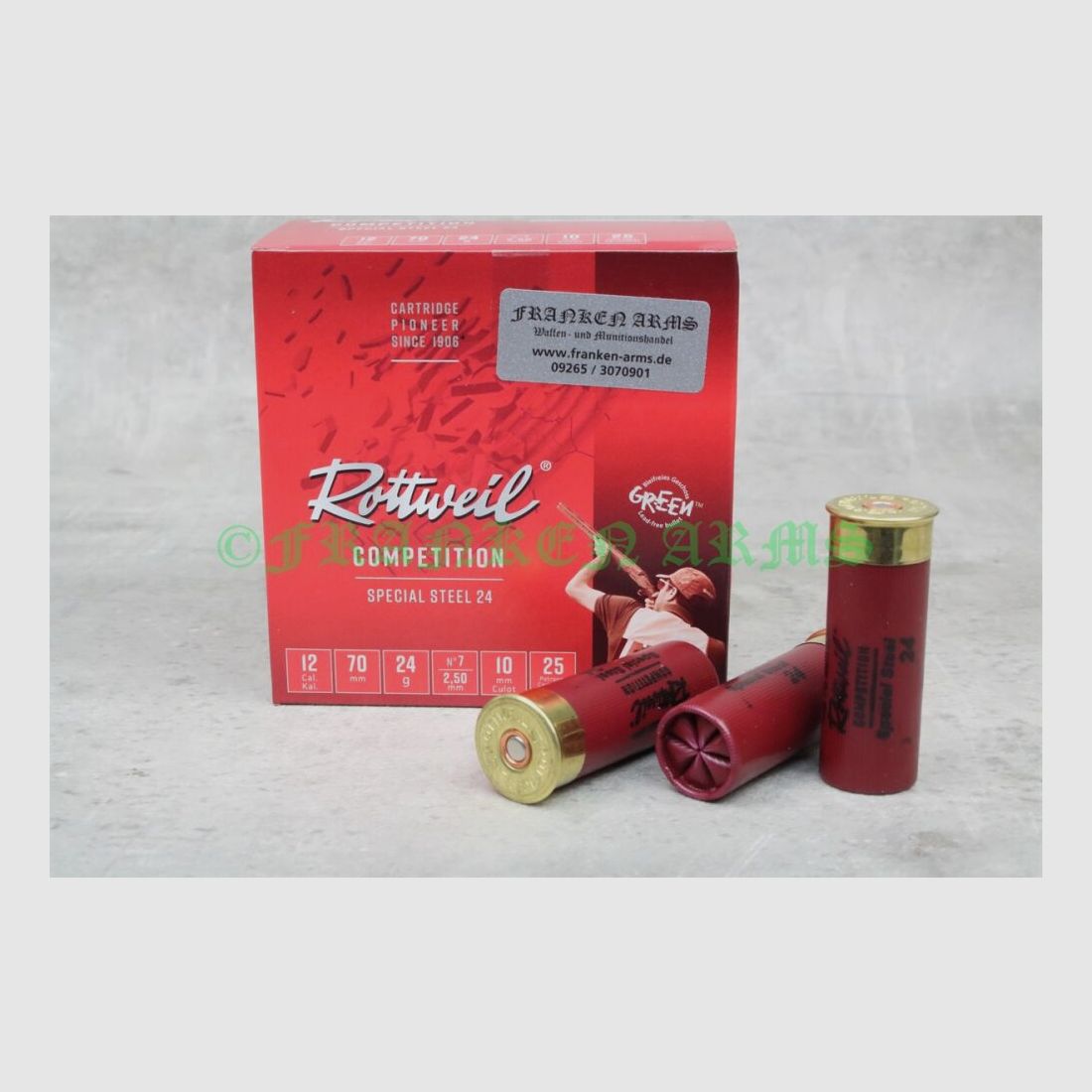 Rottweil Special Steel Trap 24 HV 12/70 2.5mm 25 pieces bulk prices