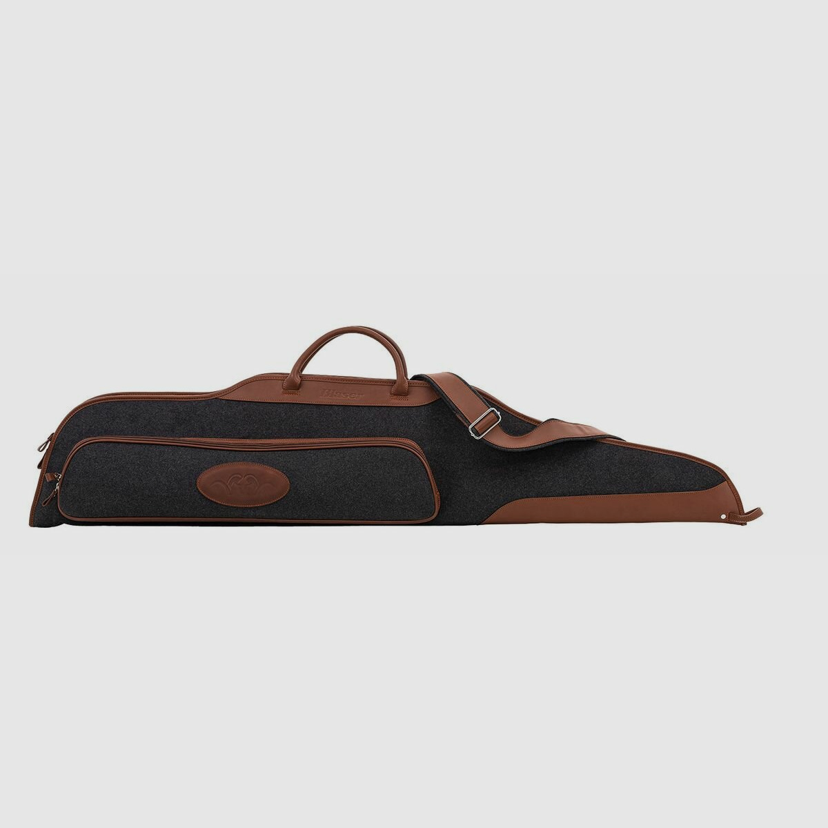 Blaser Futteral Loden/Leder 110 cm