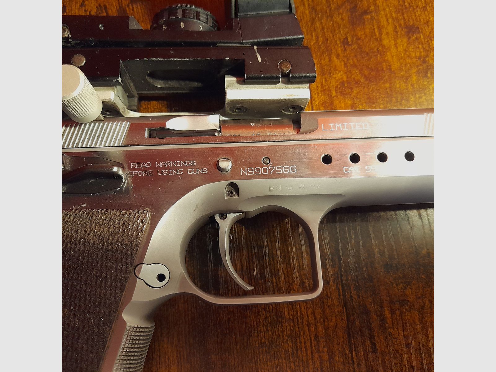 TanfoglioLimited 40 HC CAT 9960 4" with interchangeable system in 9mm Luger