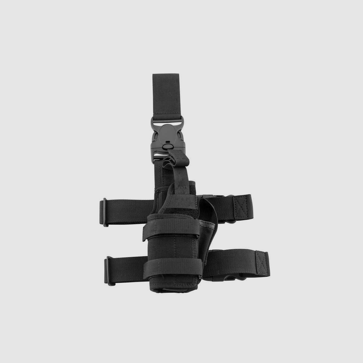 Tactical Thigh Holster in Cordura - Tactical Thigh Holster Black, image 1 of 3