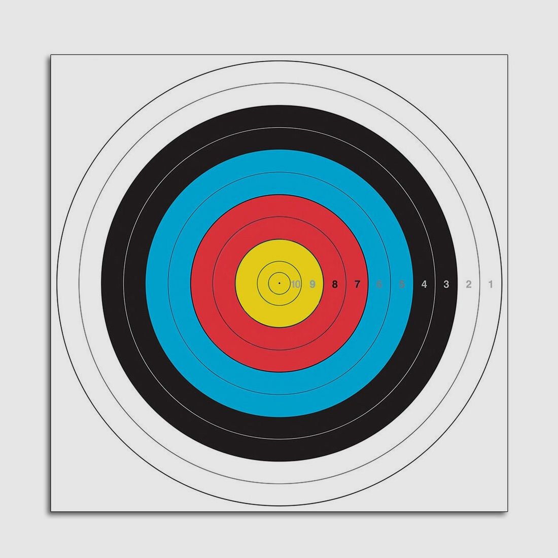 Man Kung FITA supporto per bersagli 80 cm / carta