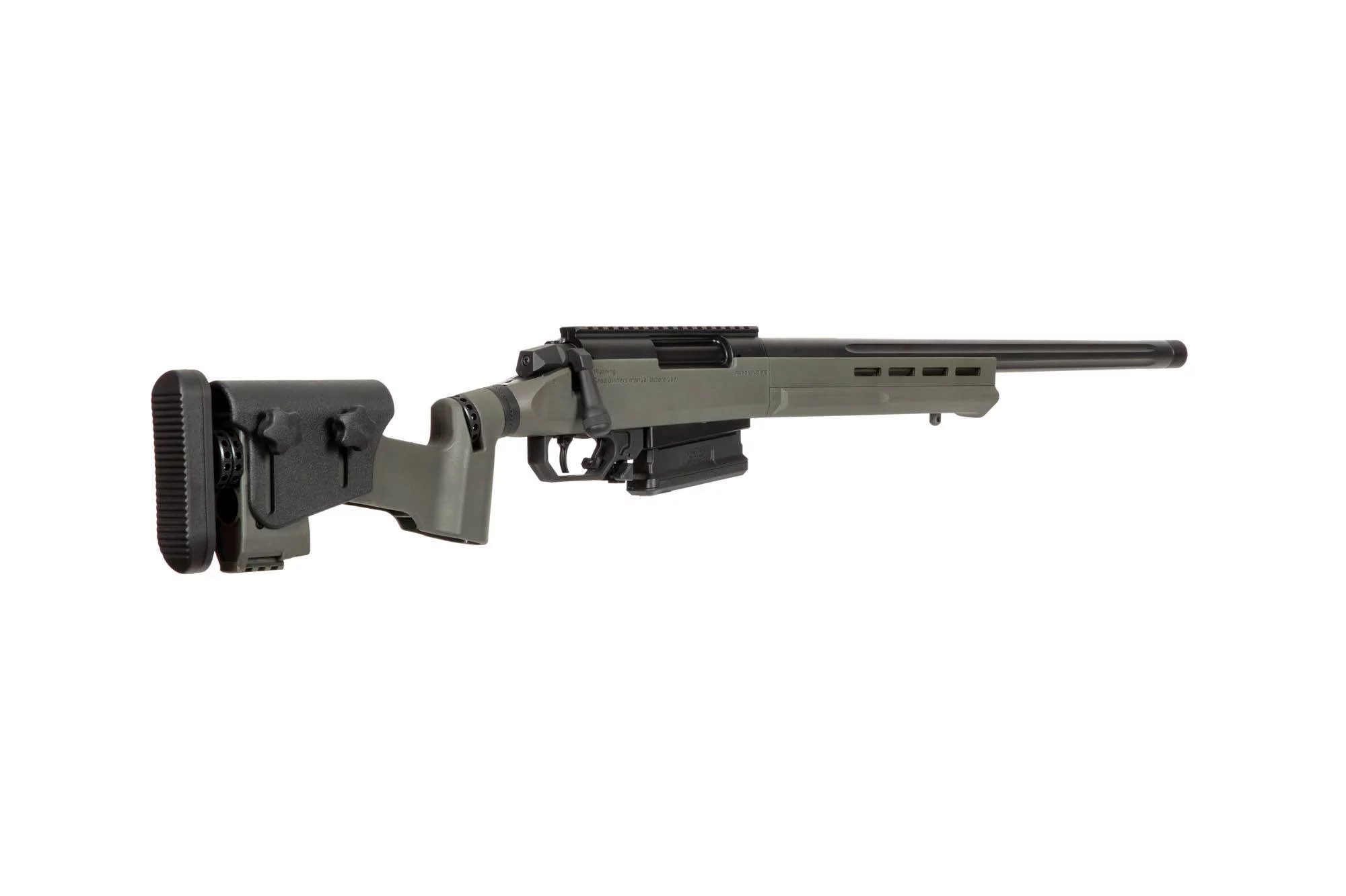 Fusil de sniper ASG AMOEBA Striker TACTICAL T1 - Olive Drab, image 10 sur 16