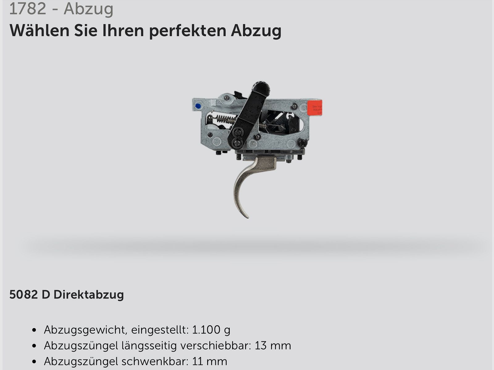 J.G. Aschütz 1782 D G-15x1 Classic caliber .243 Win. bolt-action rifle LL 580mm M15x1 thread