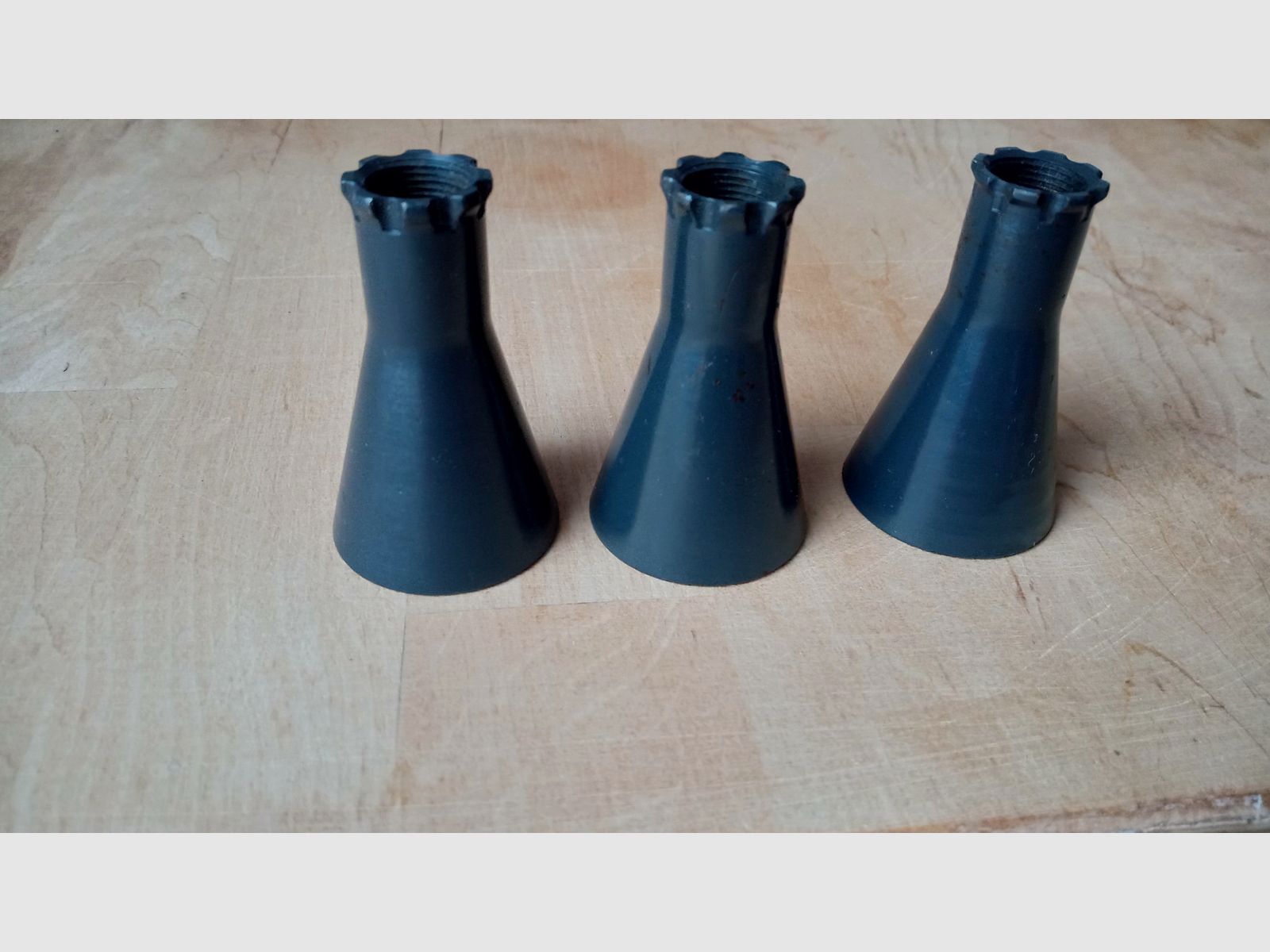 Original Samopal SA VZ.58 14x1 Meinungsverstärker in Blau-Grau  / Metrisch RH Rechtsgewinde / Flash Hider Mündungsfeuerdämpfer / ideal für CSA Sporter Carbine