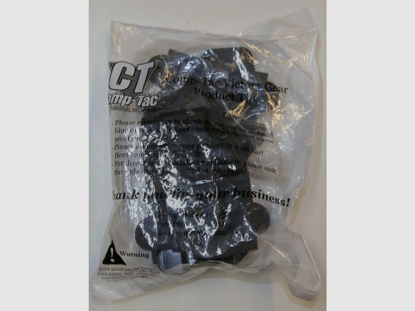 Comp-Tac Glock 19/23/33 COMP-TAC International KYDEX Holster destro nero