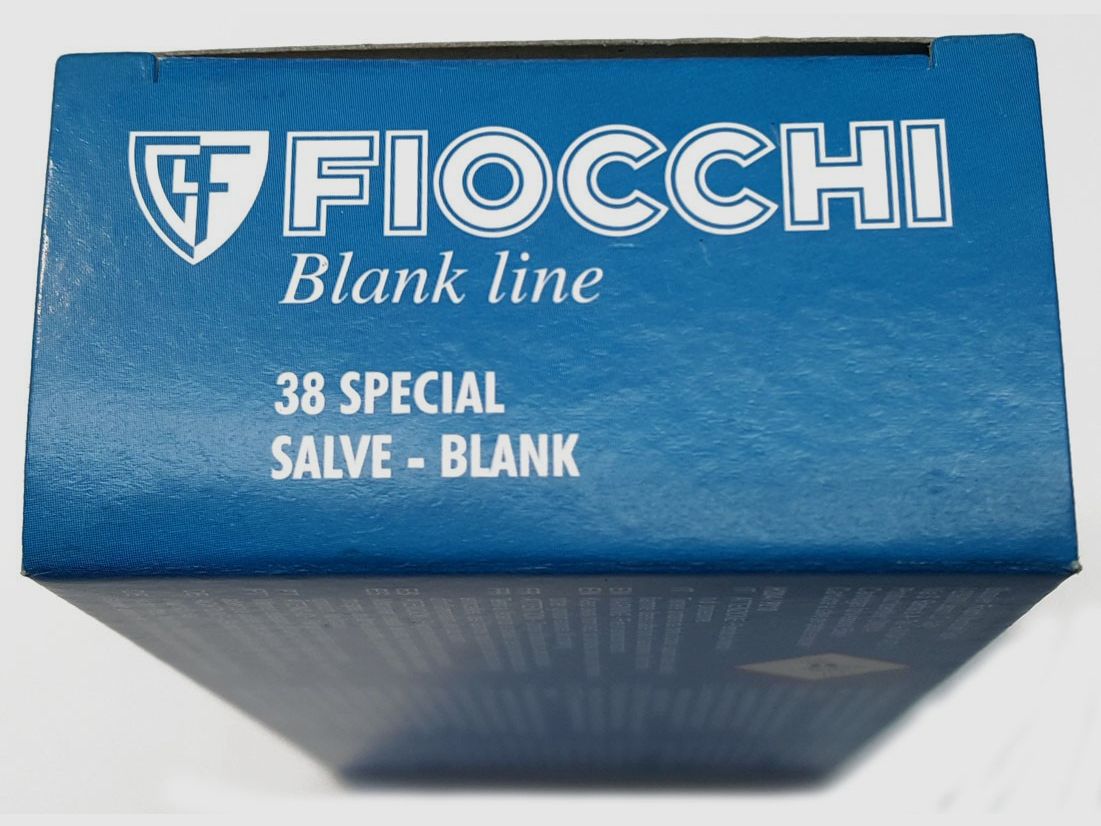 FIOCCHI SALVE Platzpatronen – 38 S&W Special, Bild 4 von 6