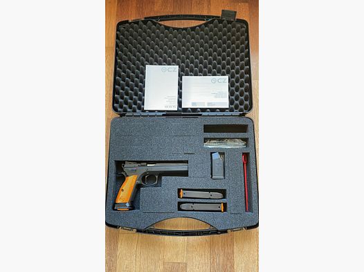 CZ 75 TS Tactical Sports Orange, Kal. .40 S+W
