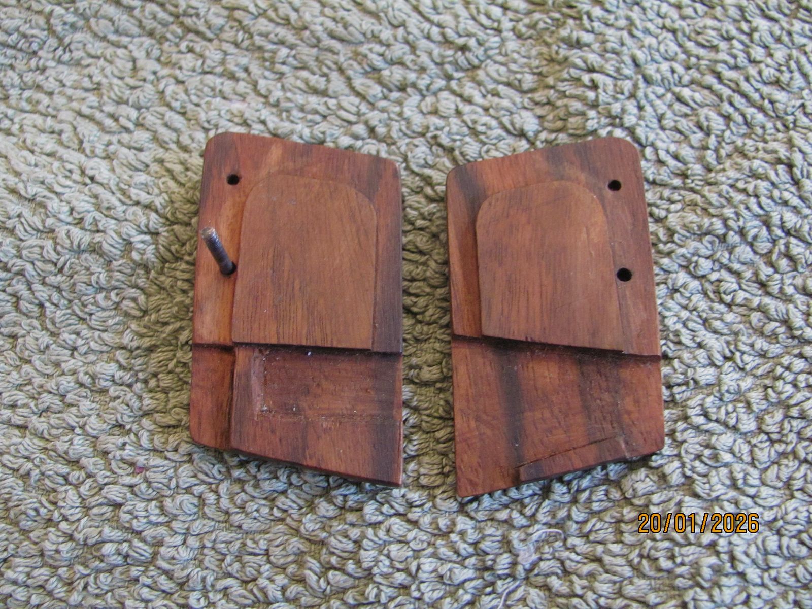 Echtholz Griffschalen FN Browning Baby