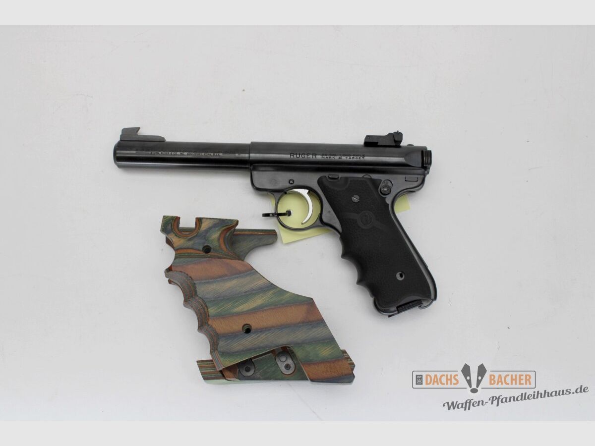 Ruger MK II Pistol Caliber .22lr with Form Grip