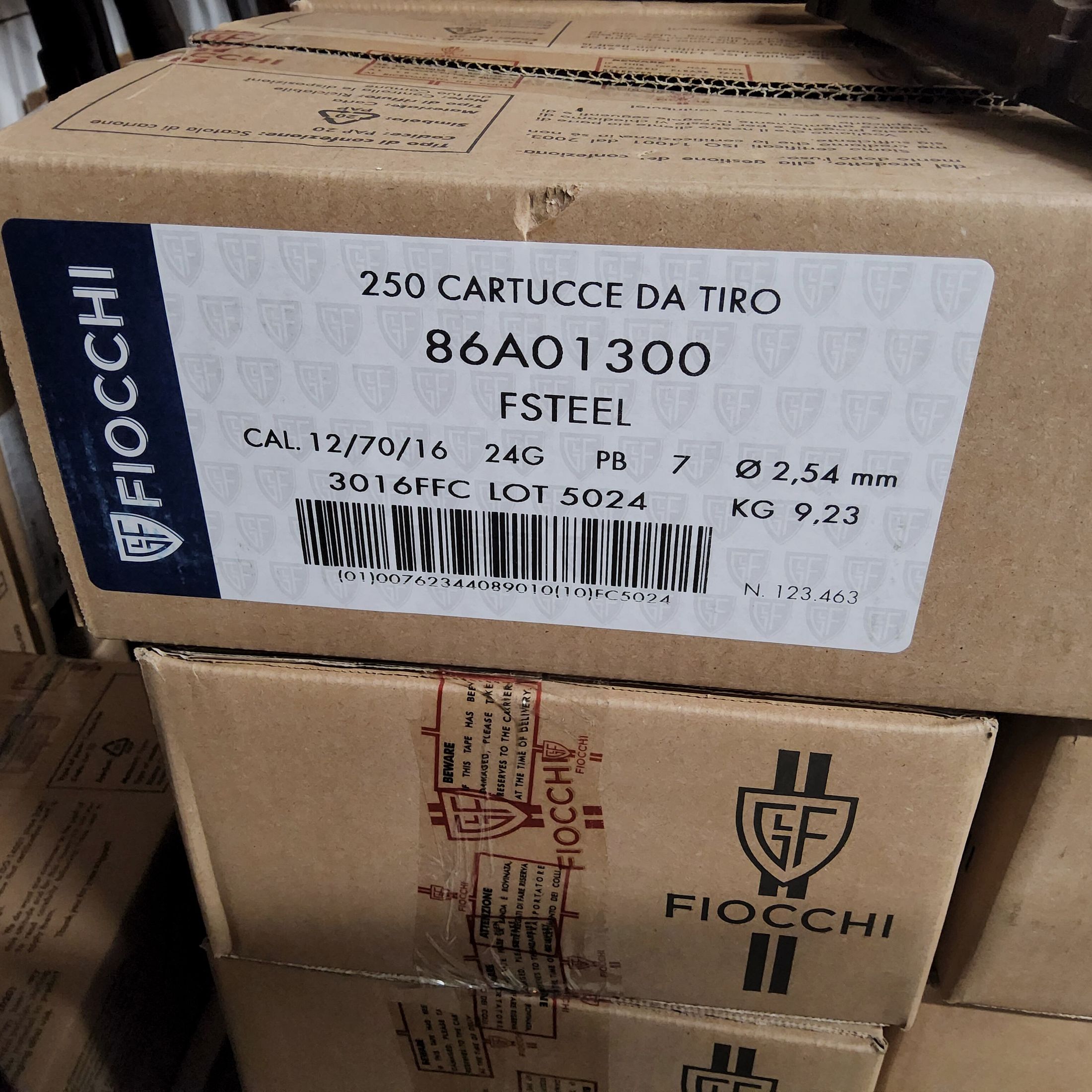 Fiocchi Trapp 24 gramm Stahl/Blei