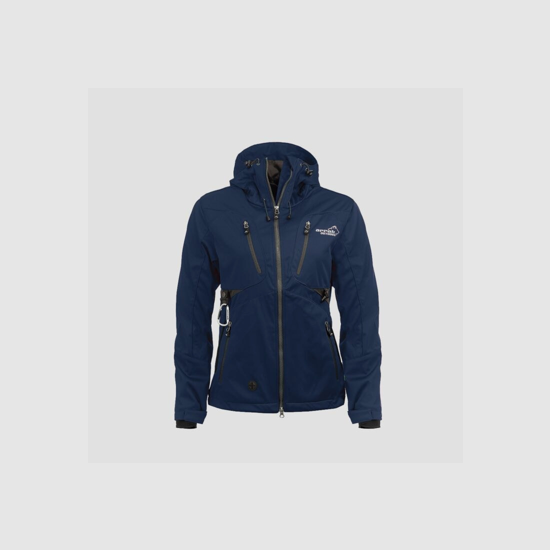 Arrak Akka Softshelljacke Dames Marineblauw XS