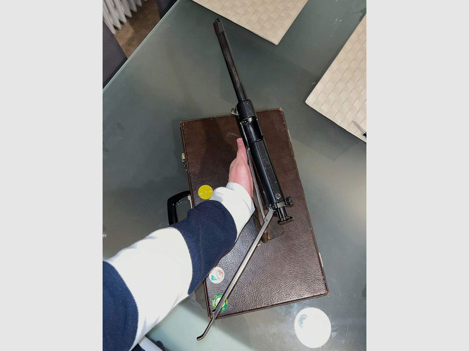 Feinwerkbau Mod. 65 4,5/.177, Federdruck / Seitenspanner