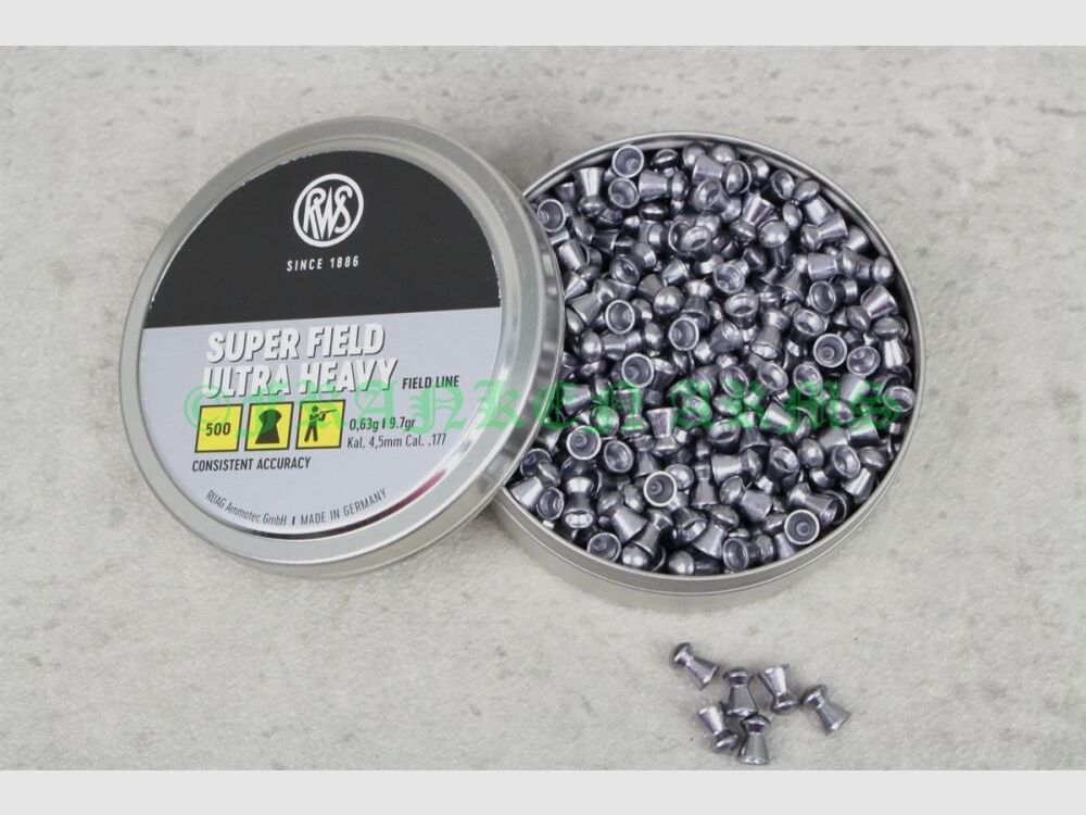 RWS Super Field Ultra Heavy 4,51mm 500 Stück Staffelpreise