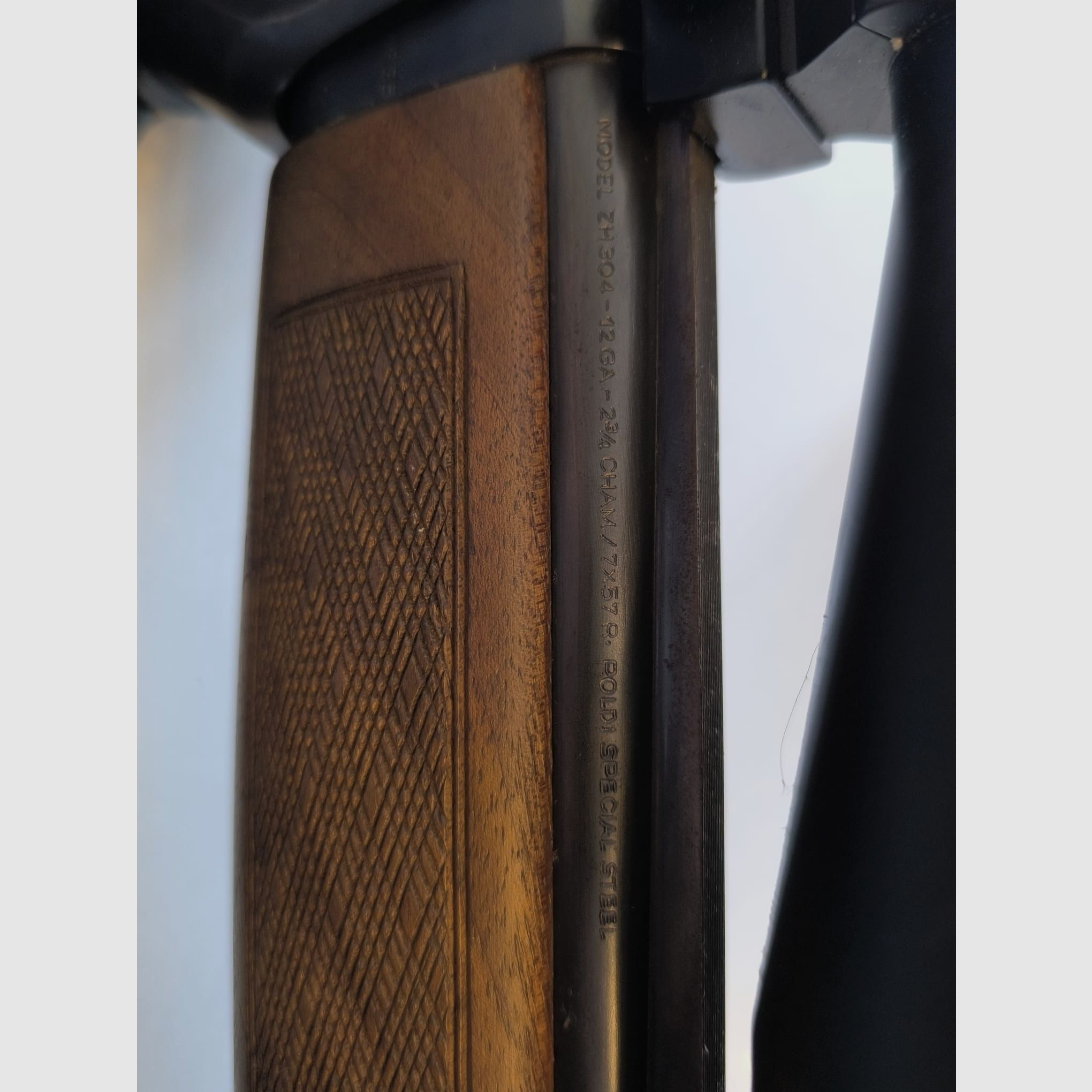 Brünner double-barreled shotgun