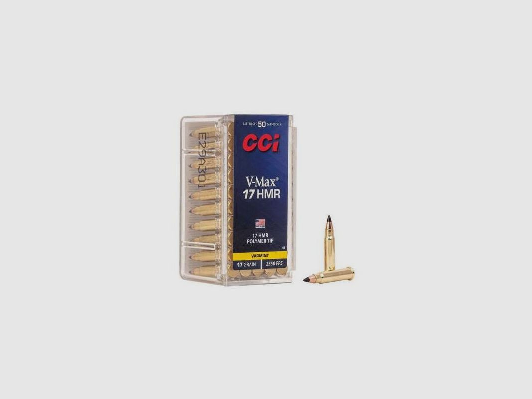 BALLE CCI 17 HRM 17GR V-MAX