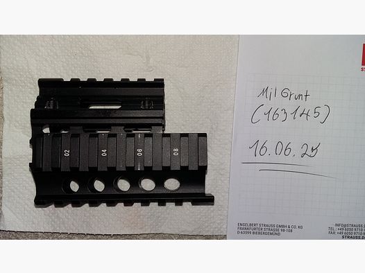 Vector Optics AKSU/Draco RIS Picatinny Handschutz, Quadrail