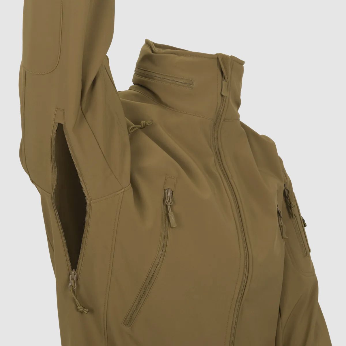 GUNFIGHTER-jas – Shark Skin Windblocker (Olijfgroen) – Helikon-Tex, afbeelding 12 van 17