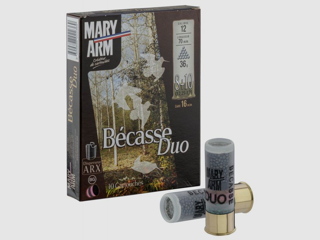 MARY ARM BECASSE DUO N°8+10
