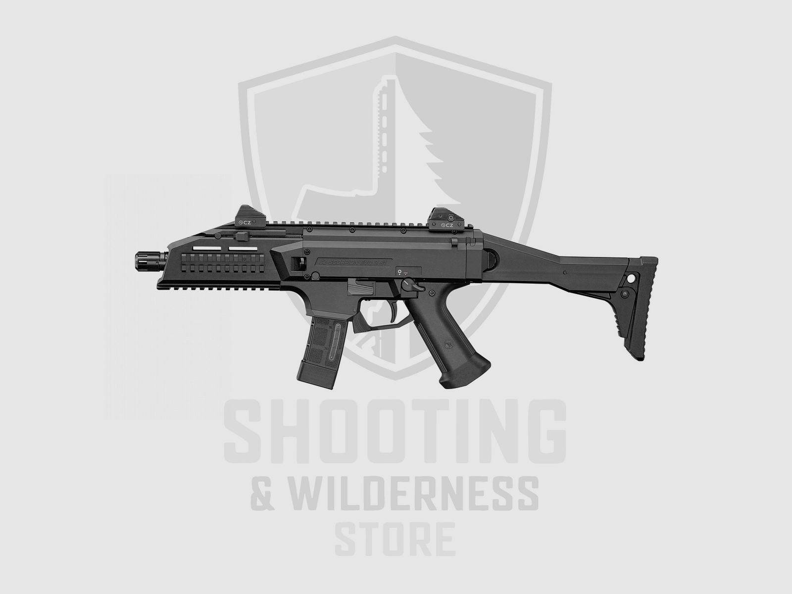Selbstladebüchse CZ Scorpion EVO 3 S1 9x19mm, Bild 2 von 3