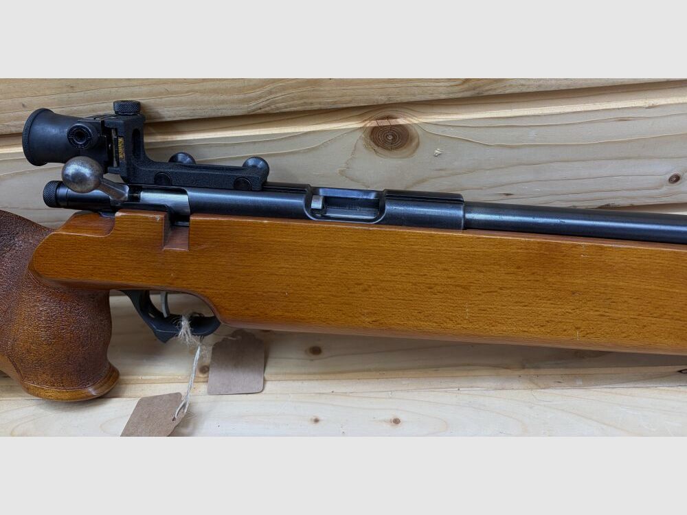 Einzelladerbüchse Suhl Mod. 150 Standard Kal.: .22lr mit Diopter / Matchgew .22lr
