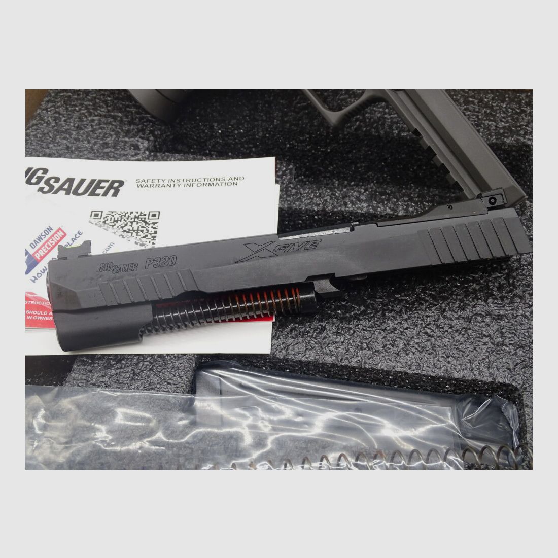 SIG Sauer P320 X Five sistema intercambiabile MOS calibro 9mm Luger P320 X-Five