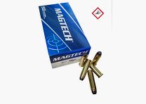 Cartucho de revólver Magtech .357 Mag. SJSP 158grs.