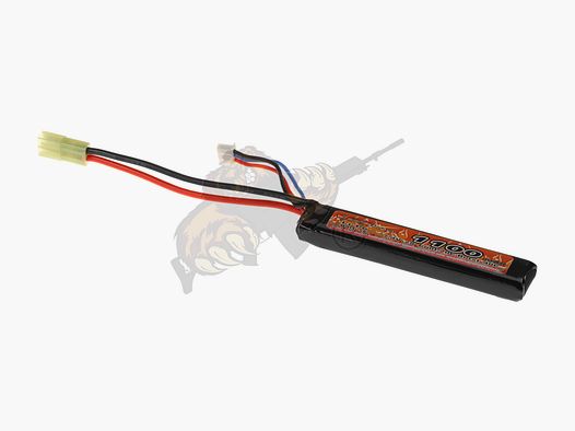 LiPo 7.4V 1100mAh 20C Stock Tube Mini Tamiya - VB Power