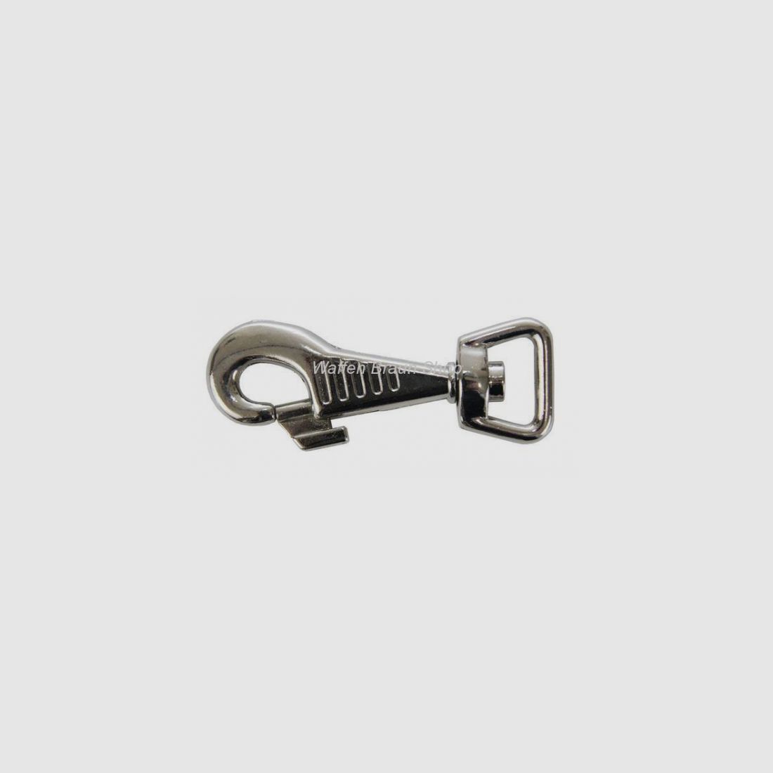 Bolzenhaken, vernickelt, Länge 8,5 cm