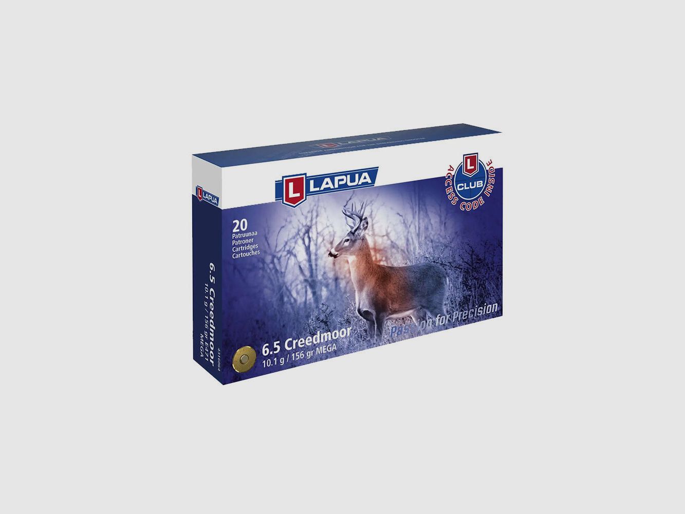Lapua Mega SP 10.1g / 156gr 20 pcs 6.5 Creedmoor