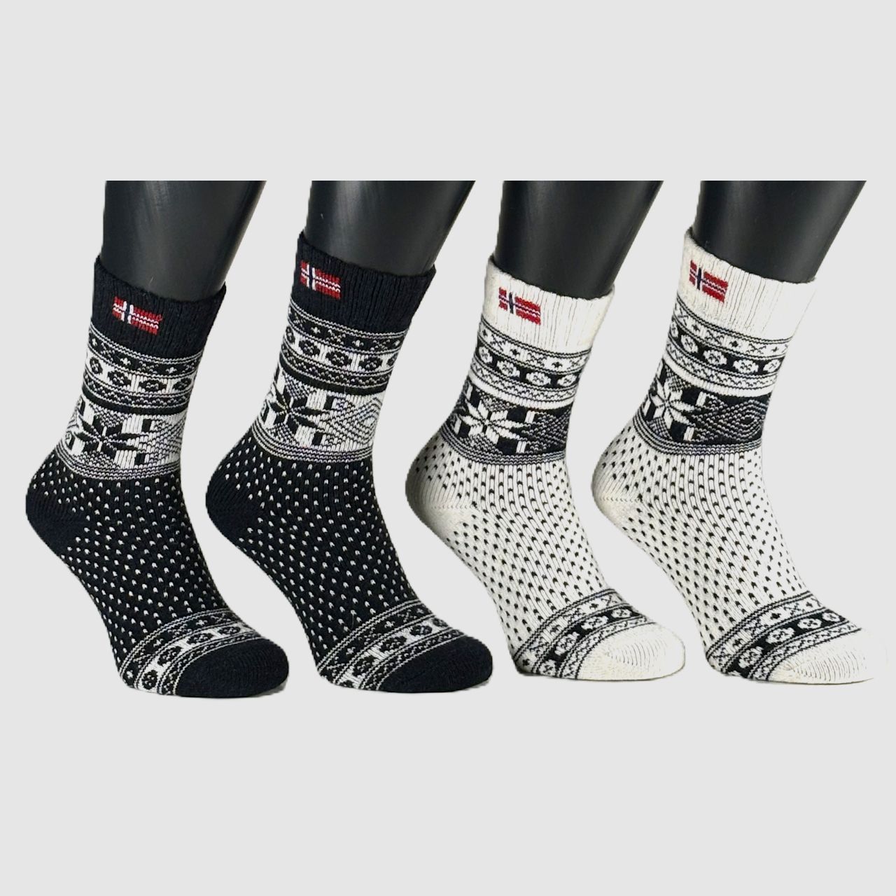 Zokks Polar Calze in Lana 2-Pack