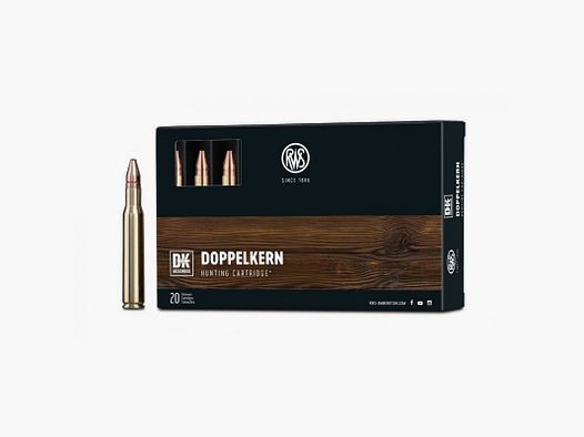 RWS 30-06 165 GRS / 10,7 G DOPPELKERN 20 STK