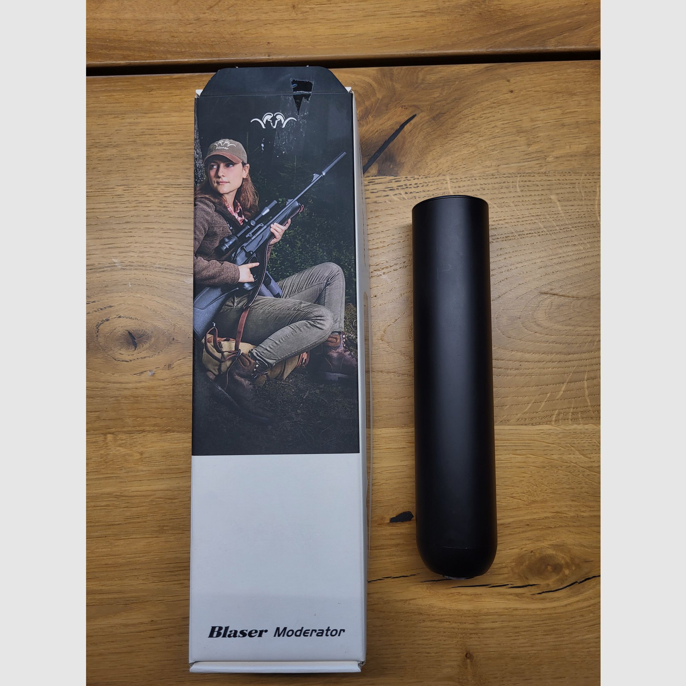Schalldämpfer Blaser Moderator Kaliber .30  Gewinde M17x1