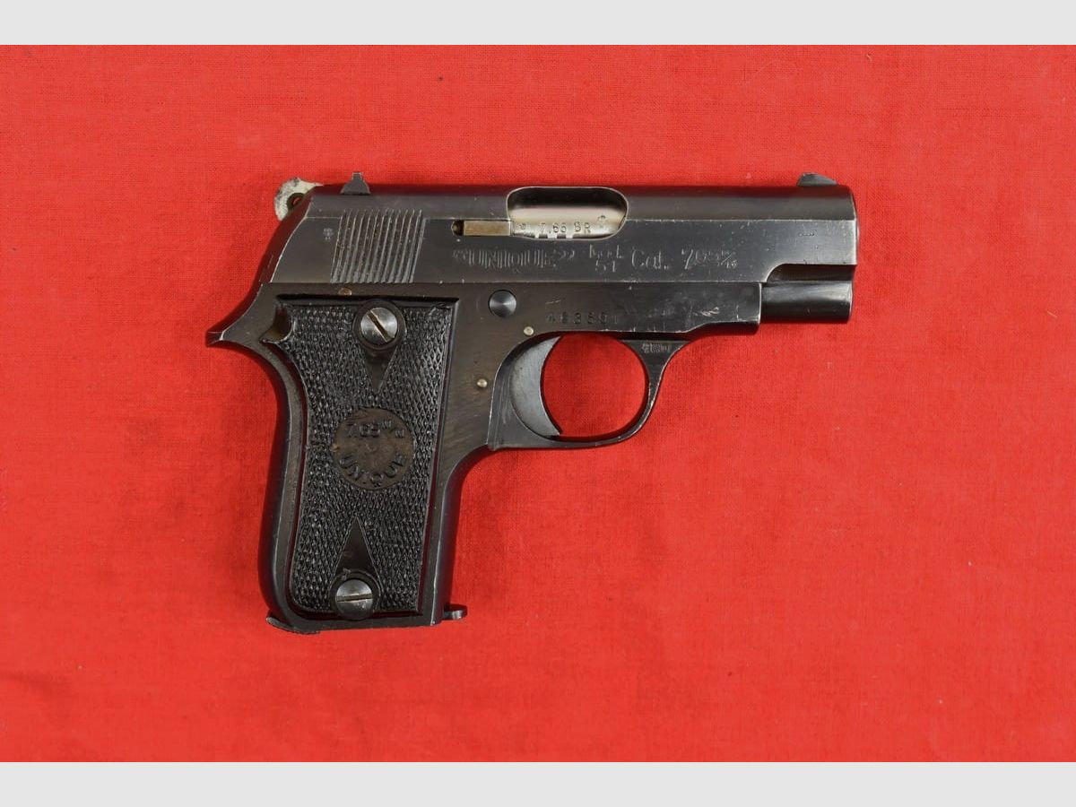 #874 UNIQUE Pistola Mod.51 producción francesa cal. 7,65 mm, imagen 2 de 17
