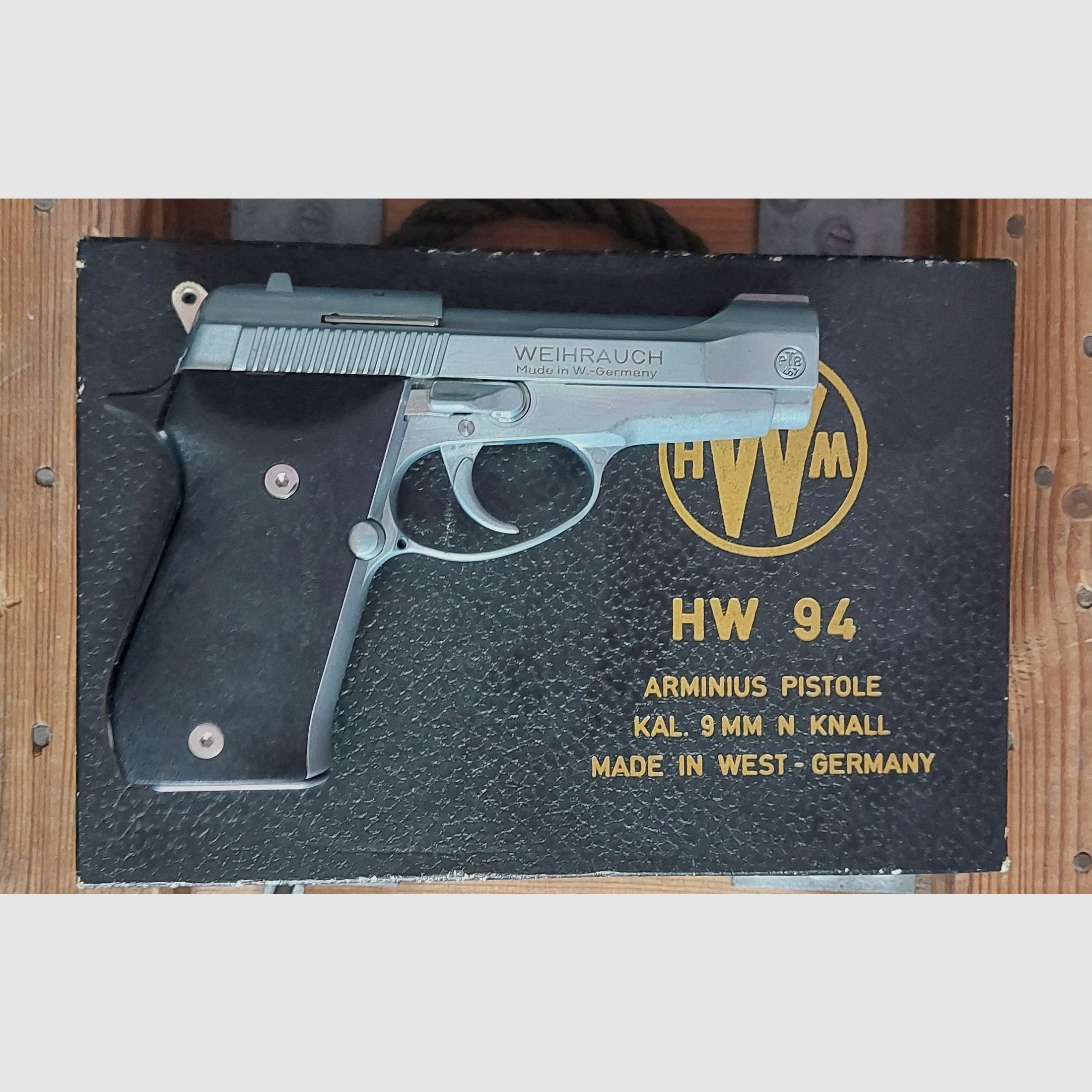 WEIHRAUCH HW 94 (PTB 467) 9 mm Knall HW94