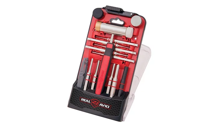 Accu-Punch Hammer with Brass & Steel Pin Punch Set - AVHPS-B - Real Avid, image 2 of 2