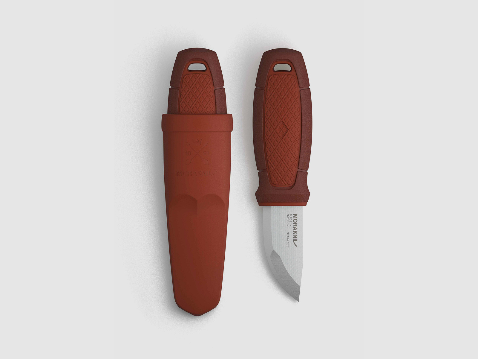 Cuchillo de cuello Eldris – Color: Rojo